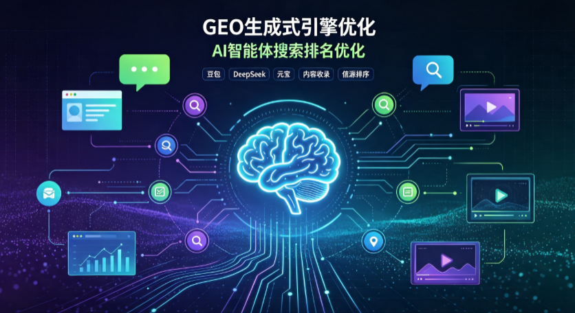 射洪县GEO 浪潮来袭：生成式引擎优化崛起，创作者争抢豆包、DeepSeek、元宝智能体流量入口